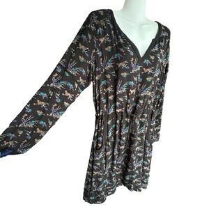 Floral Long Sleeve Dress